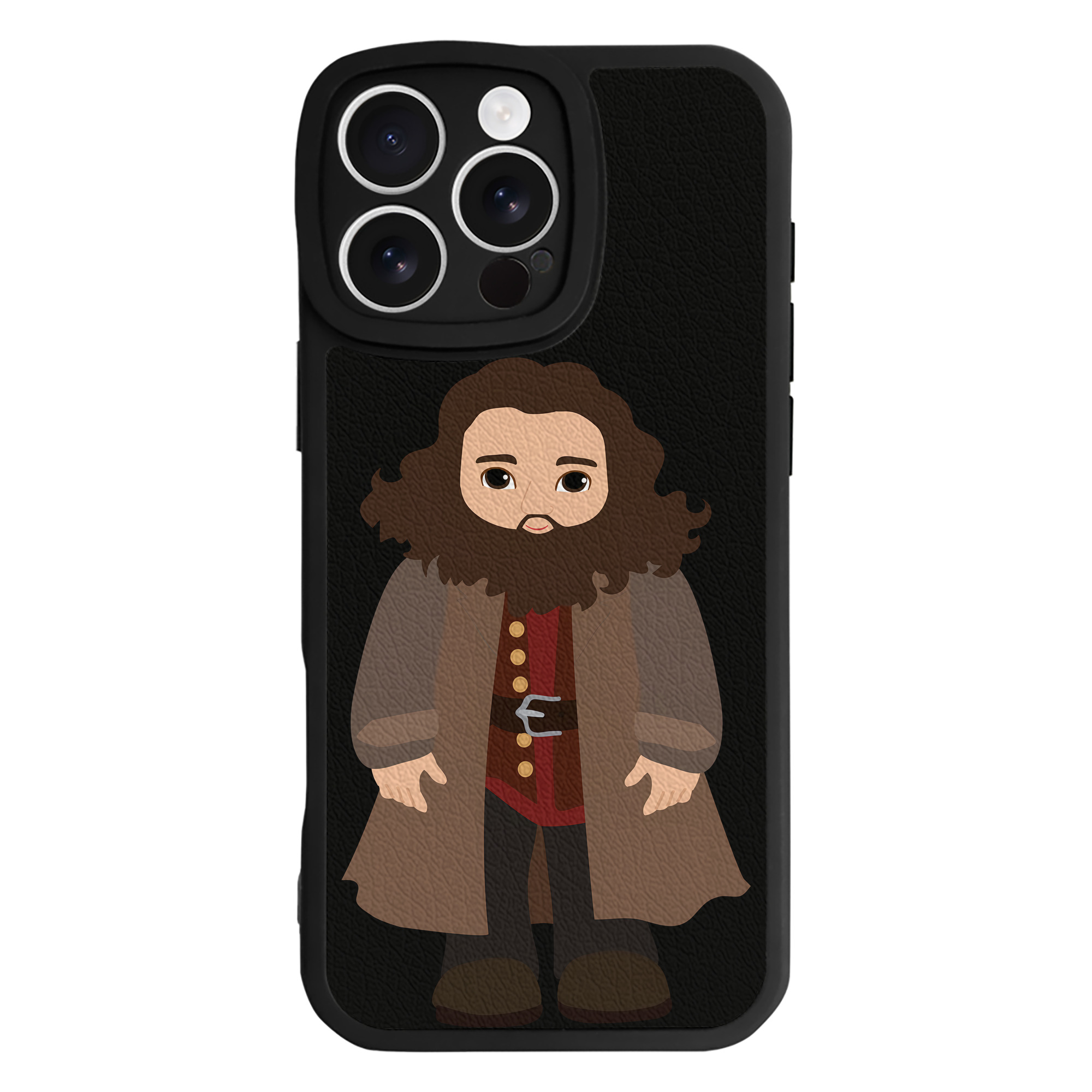 （画像用） Harry Potter ハリー・ポッターシリーズ 【iPhone 16シリーズ対応】シリコンスマホケース（レザー調） 材質：シリコン